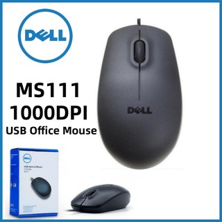 Chuột máy tính có dây 24 nút dell ms111 1000dpi 3 nút bấm