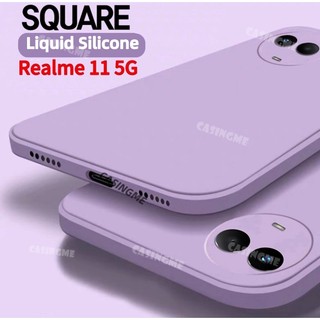 Ôp Điện Thoại Silicon Dẻo Vuông Thời Trang Chống Sốc Cho realme 11 11x 5g 2023 realme 11 realme11 11realme 11 4g 5g 2023 Ốp