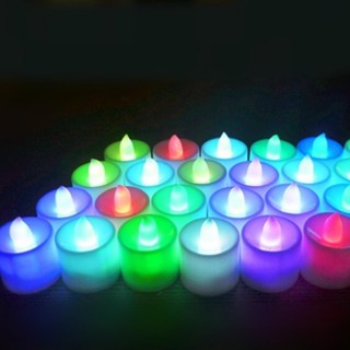 Nến điện tử, nến mini decor shop, đèn led trang trí lễ tết, sinh nhật,lời tỏ tình tình yêu(tặng kèm pin)-gardenofe