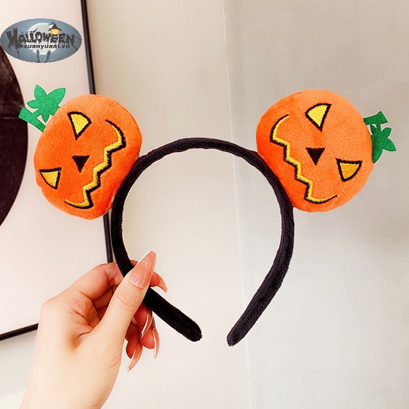 Cài Tóc Hình Bí Ngô halloween Dễ Thương Cho Bé Gái vn