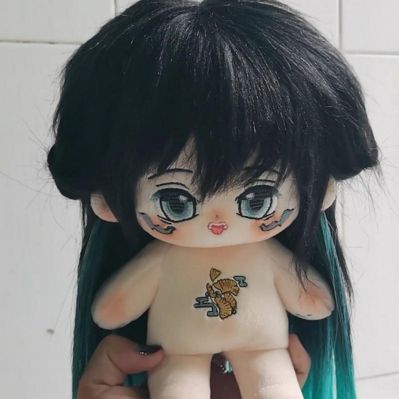 Búp Bê Vải cotton 20cm Hình demon slayer shitotsu muichiro attribute