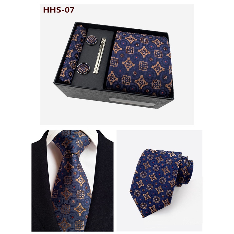 Cà Vạt Vuông 8cm Thời Trang Lịch Lãm Cho Nam