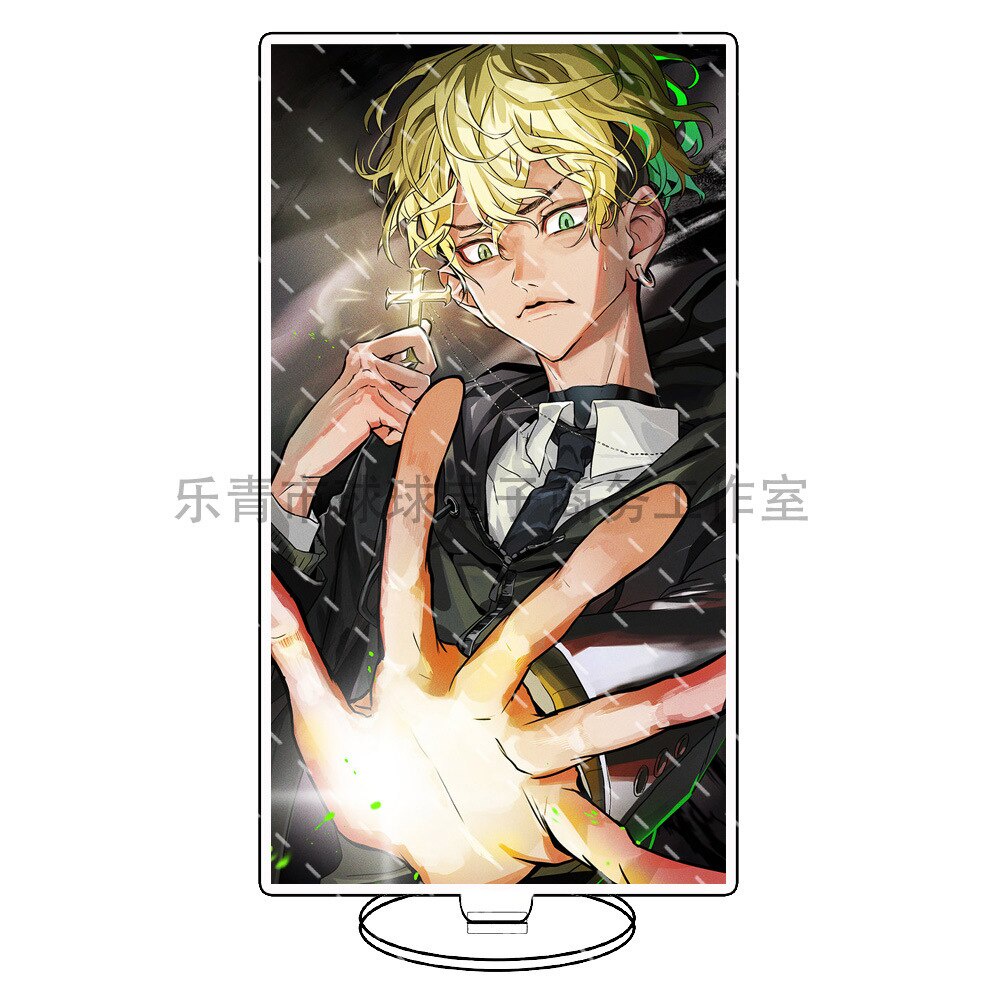 Mô hình Standee Anime Tokyo Revengers Pattern Ran Rindo Haitani Original Doujin mica trong anime chibi trưng bày 1