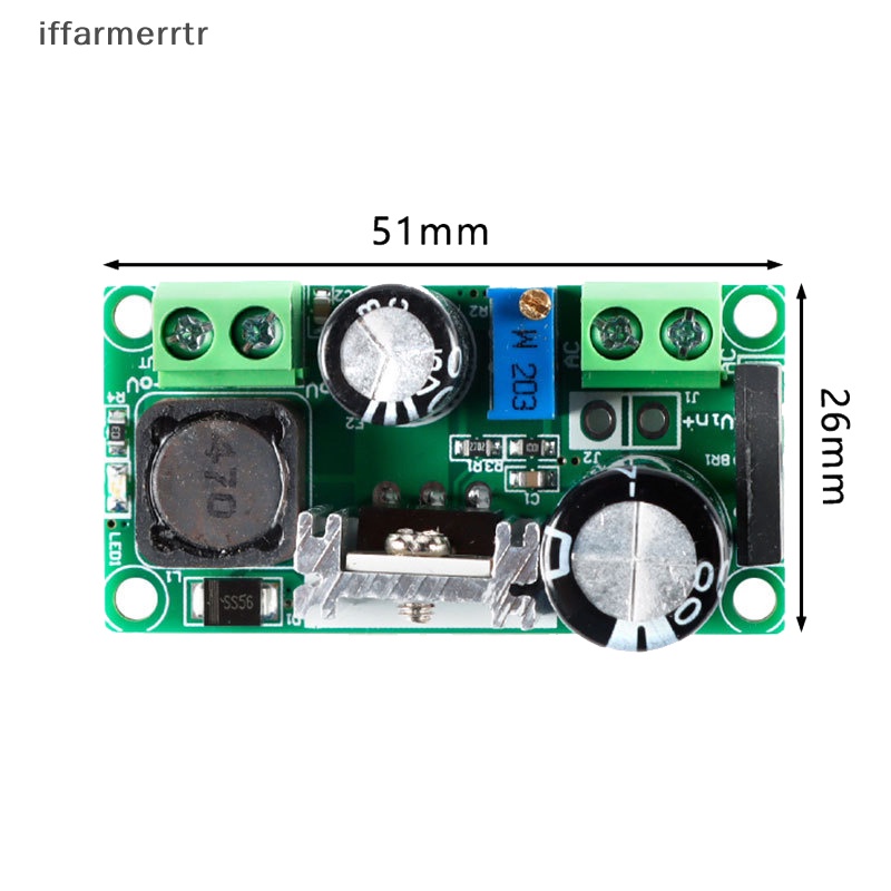 Mô Đun Hạ Áp lm2596hv ac / dc Sang dc 3a Chuyên Dụng