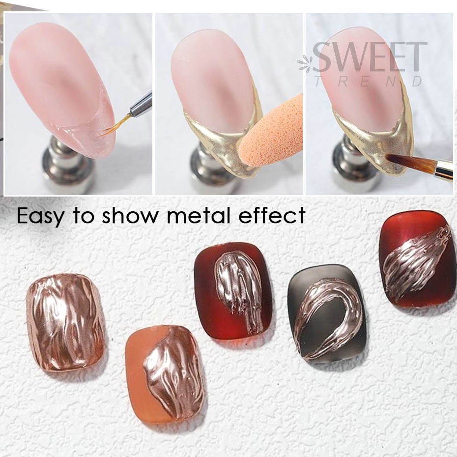 Gel Tráng Gương Trang Trí Móng Tay Nghệ Thuật 5ml