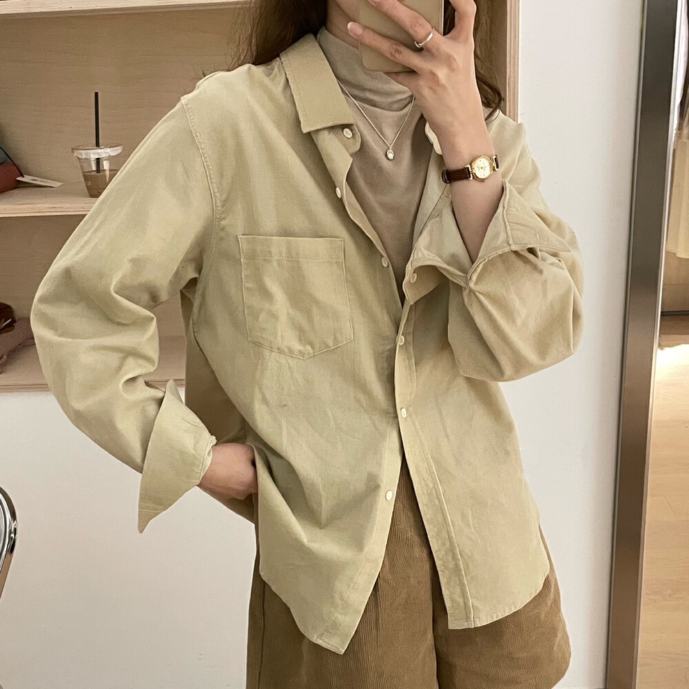 Giày Thể Thao mibu  ✨Áo Sơ Mi Nhung Kẻ Phong Cách Hàn Quốc Đơn Giản