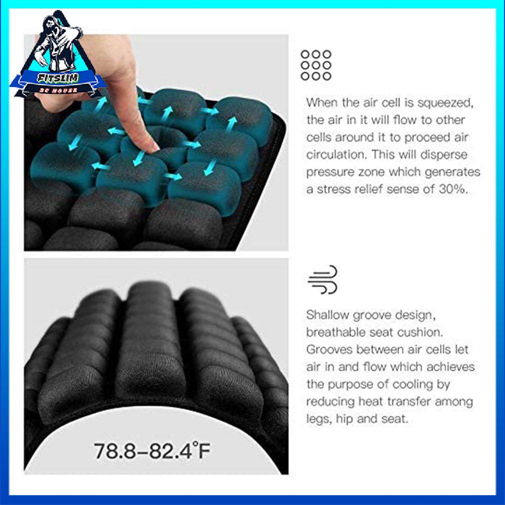 3D Air Cushion Car Inflatable Seat Office Waist