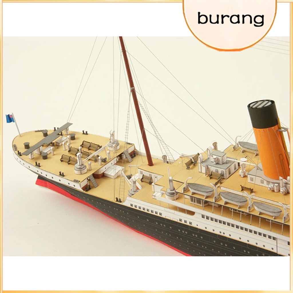 Bộ Đồ Chơi Lắp Ráp Mô Hình Tàu titanic 1 / 2 Để Bàn Trang Trí