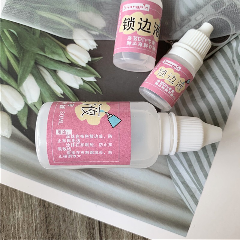 Dung dịch chống tưa vải, xù biên vải mép vải