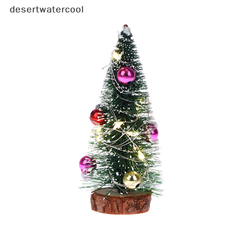 Cây Thông Noel Mini Có Đèn led Trang Trí Nhà Búp Bê diy