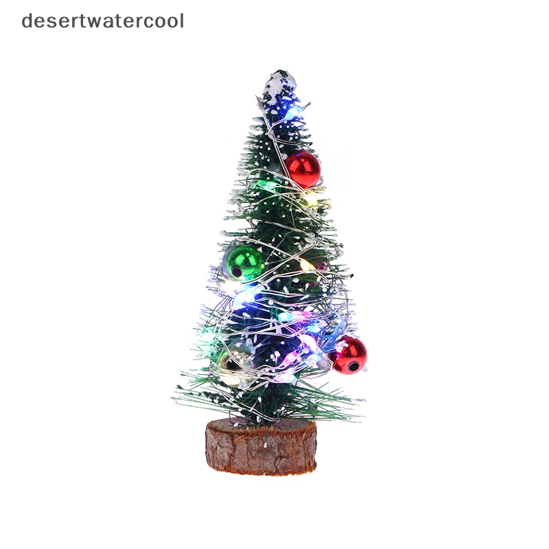 Cây Thông Noel Mini Có Đèn led Trang Trí Nhà Búp Bê diy