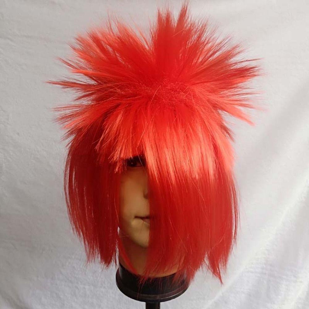 Tóc Giả Hóa Trang Chú Hề Phong Cách punk halloween