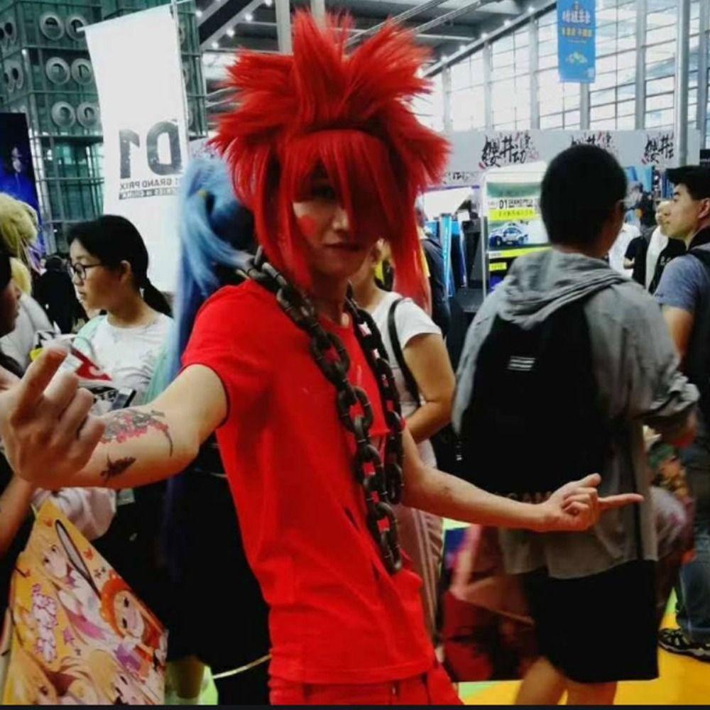 Tóc Giả Hóa Trang Chú Hề Phong Cách punk halloween