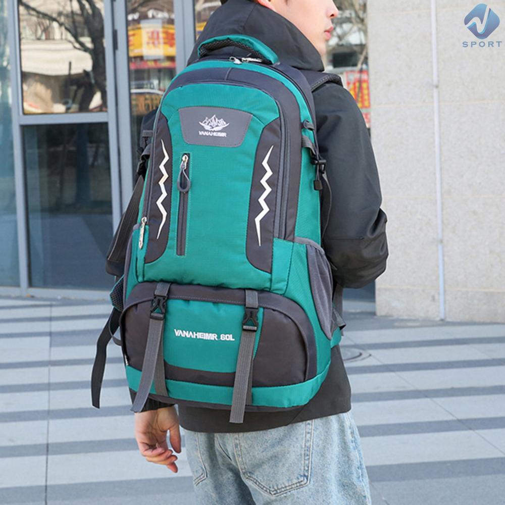 Ba Lô Leo Núi / Du Lịch Thể Thao Ngoài Trời 60l Chống Nước Cho Nam Và Nữ