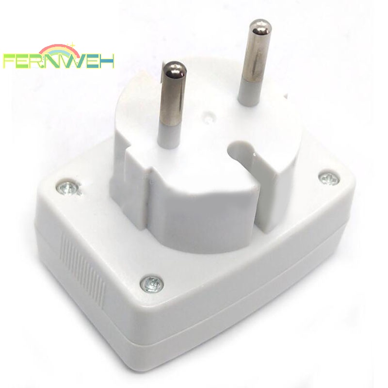 Vôn Kế Kỹ Thuật Số ac 80-300v Phích Cắm eu us dm55-1 Có Màn Hình lcd