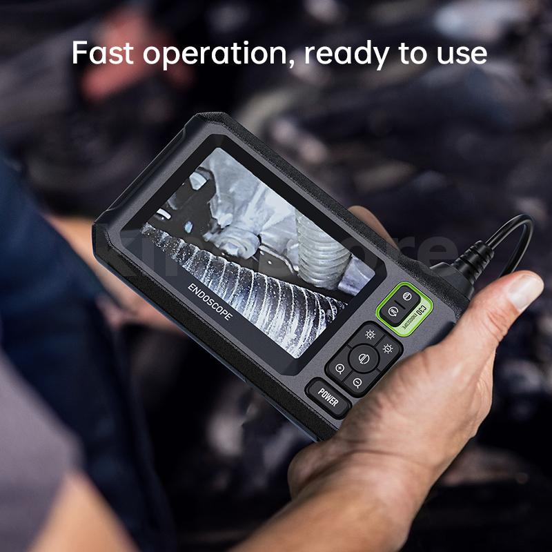 Camera Nội Soi inskam 4.3 "ips 1080p hd Ngắn 2.7cm lens 170° Ống Hẹp 3.5h Chống Thấm Nước ip67 2000mah ip67 Chuyên Dụng