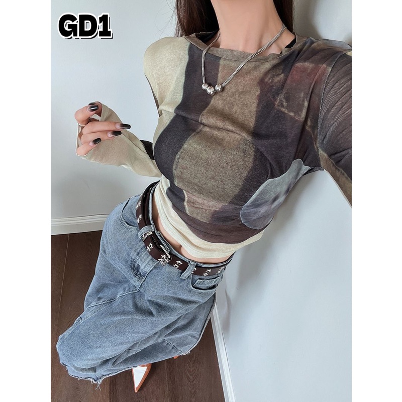 Girl's Paradise.VN áo phông áo thun nữ croptop baby tee Cổ điển Dễ thương Thời trang Stylish WMY239343O38Z230923