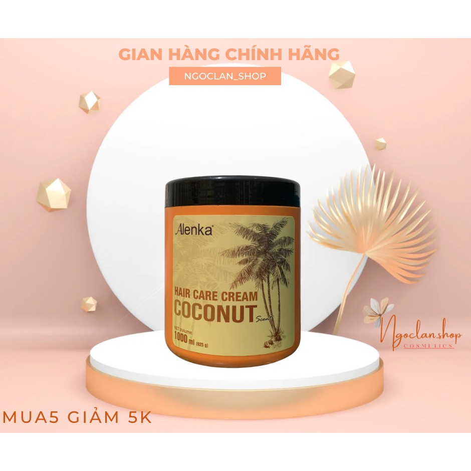 Hấp Dầu Tinh Chất Dừa Alenka 1000ml