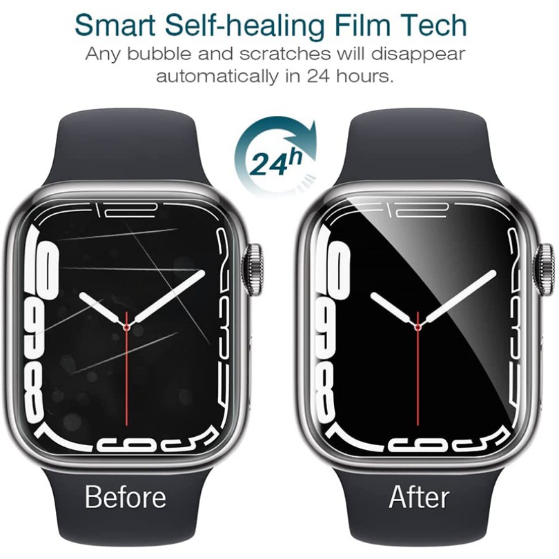 Mềm Miếng Dán Bảo Vệ Màn Hình Đồng Hồ apple watch series 9 8 7 6 se 5 4 3 2 1 ultra 2 49mm 45mm 41mm 42mm 40mm 44mm 38mm