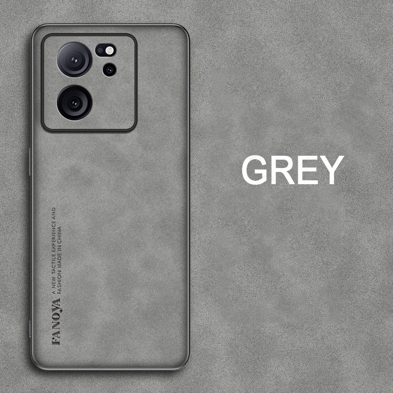 XIAOMI Sang Trọng Ốp Điện Thoại Da Cừu + Silicon Mềm Và Nhám Cho xiaomi13 13t 13 pro lite ultra 13lite 13tpro 13ultra 13pro 5g