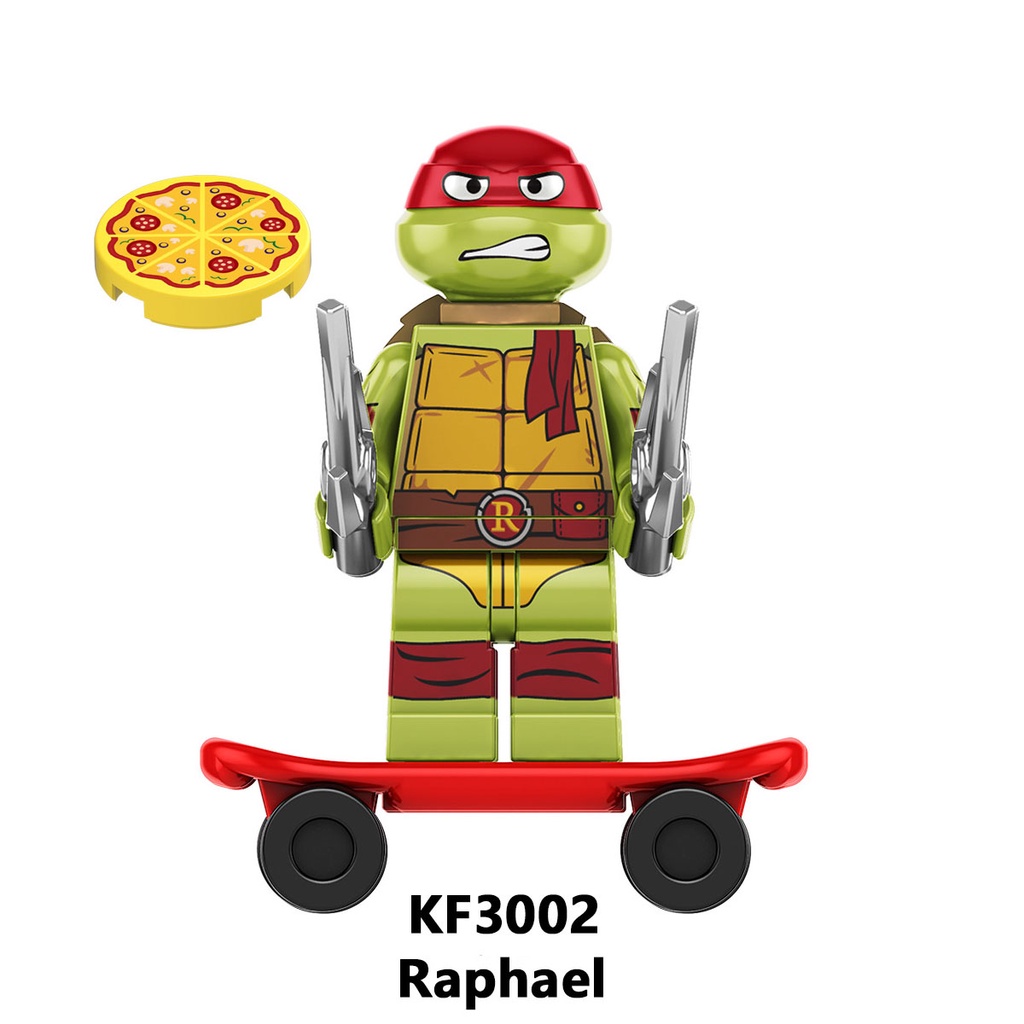 Mô Hình Nhân Vật ninja Rùa Trong Phim Hoạt Hình Thiếu Niên Cho Bé