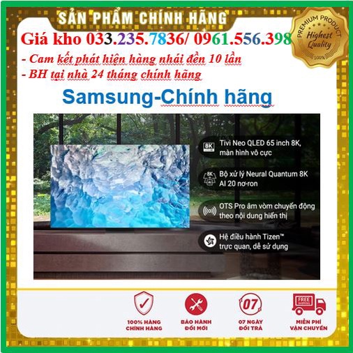 ~ SALE Smart Tivi Neo QLED 8K 65 inch Samsung QA65QN900B Mới 2022 - Mới 100%