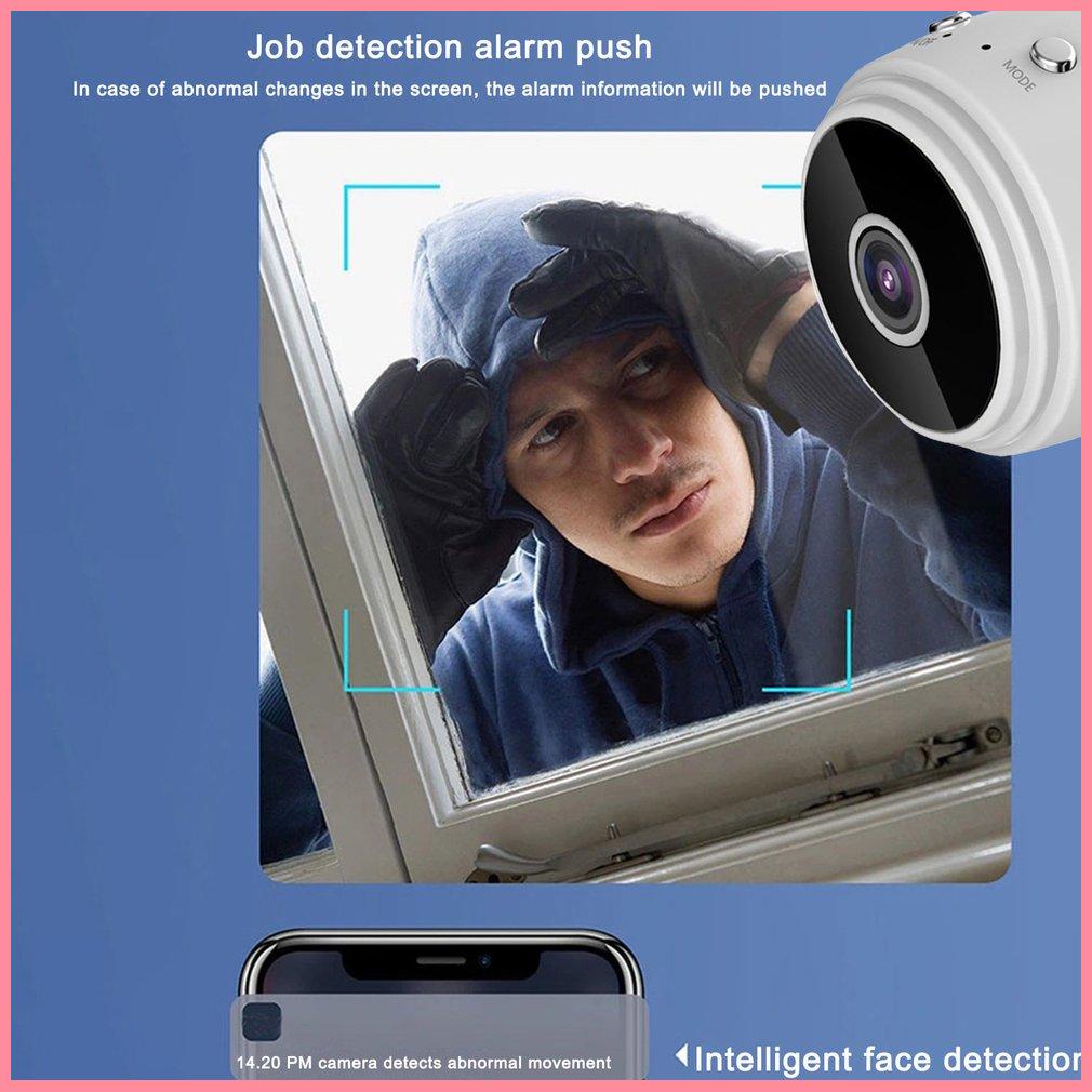 Cemera Mini A9 1080P High Definition WIFI CCTV IP White Security Cameras