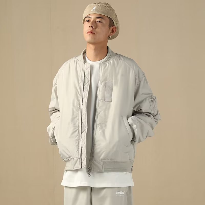 Áo Khoác Bóng Chày Màu Sắc Thời Trang Cho Nam