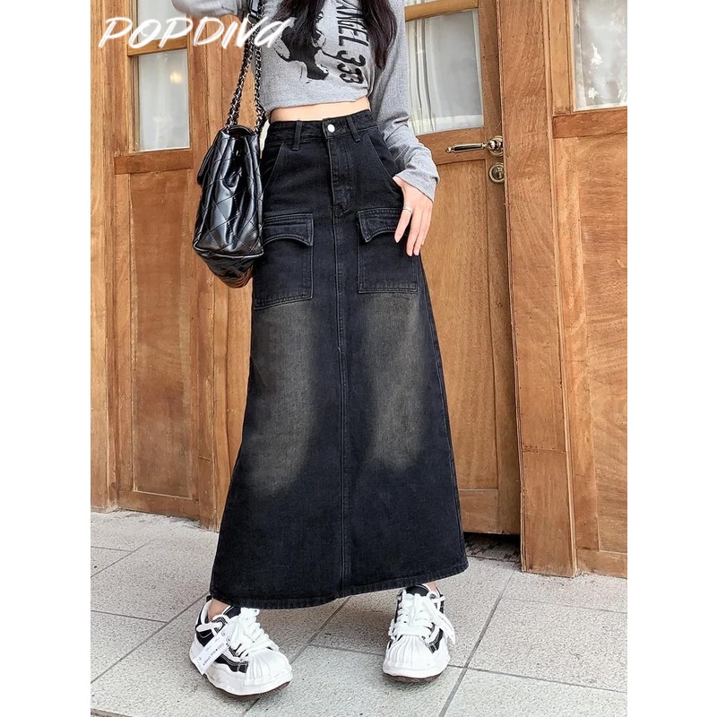 Popdiva váy Chân váy thời trang váy nữ Xu hướng Comfortable Stylish INS WWY23934TT39Z230927