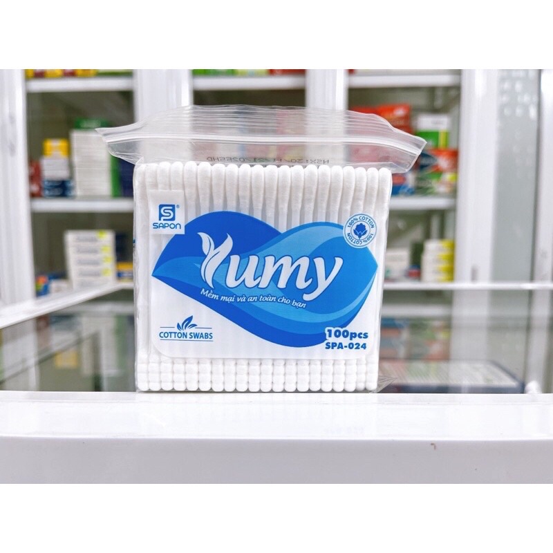 ✅ Tăm bông Yumy gói 100 chiếc
