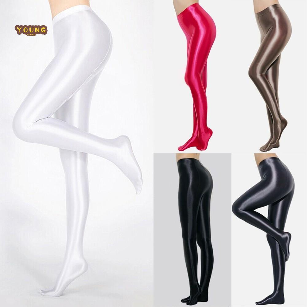 Vớ Nam satin Bóng Lấp Lánh Hở Đáy Quyến Rũ