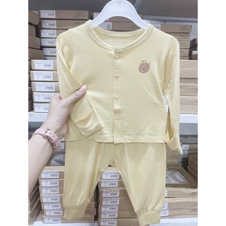 [Chaang]Bộ dài tay sơ sinh cho bé.