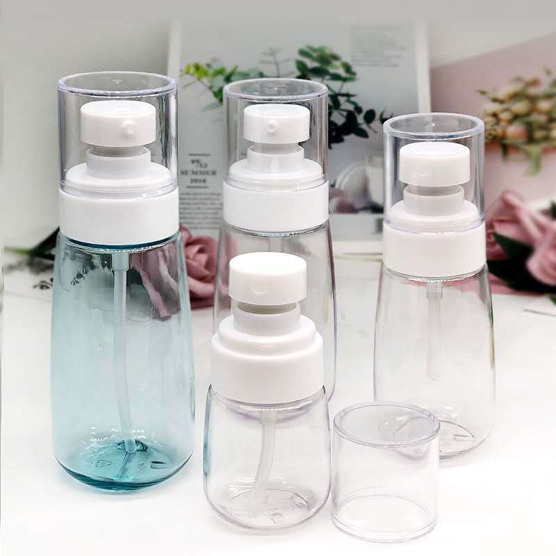Tiktok hot# Toner watering can sub-bottle convenient pressing spray bottle fine fog Makeup Hydrating Empty Bottle perfume small watering can 8vv