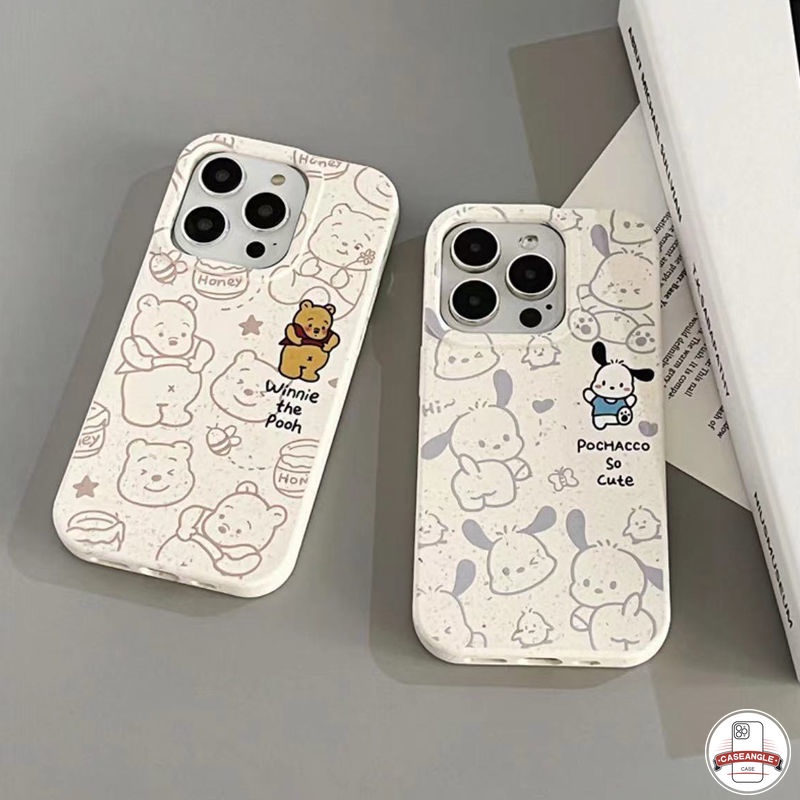 Dễ Thương Ốp Điện Thoại Mềm Thân Thiện Với Môi Trường Cho iphone 11 15 14 12 13 pro max 7plus xr 6 6s 7 8 15 plus 8plus x xs max