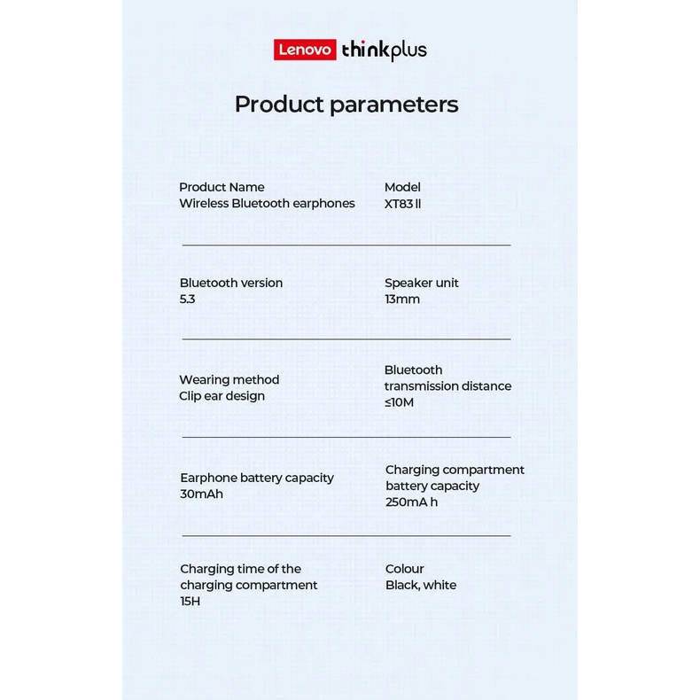 Tai Nghe Thể Thao Không Dây bluetooth 5.3 hd Điều Khiển Bằng Giọng Nói lenovo xt83 ii tws 2023