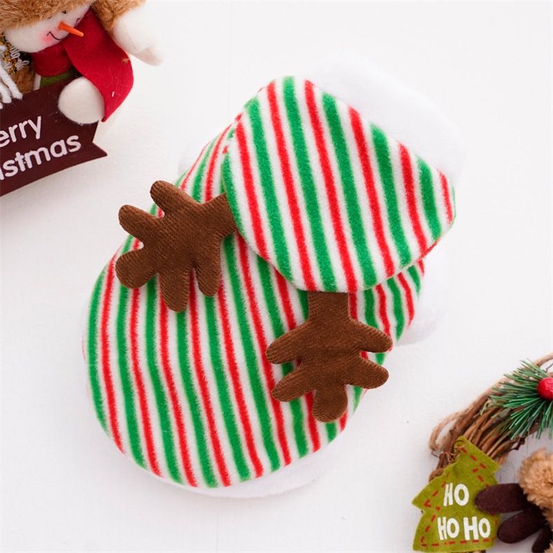 Dễ Thương Áo sweater Hình Sừng Tuần Lộc Đáng Yêu Cho Thú Cưng