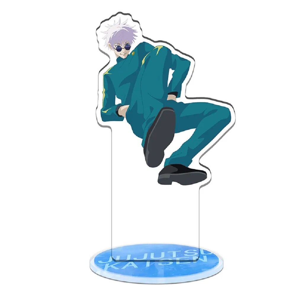 Mô hình Standee Anime Jujutsu Kaisen Zenin Maki Gojo Satoru Panda Sukuna Acrylic Phụ kiện trang trí để bàn góc học tập