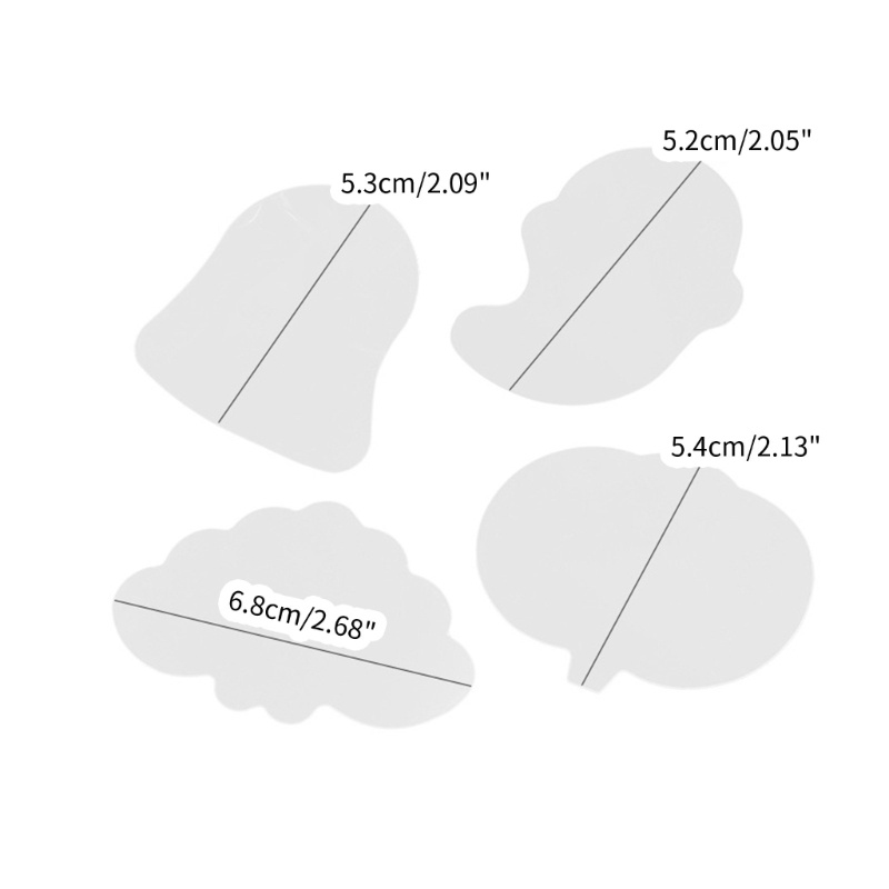 Weizz Khuôn Làm Móc Khóa Bằng Nhựa epoxy Pha Lê Mềm diy