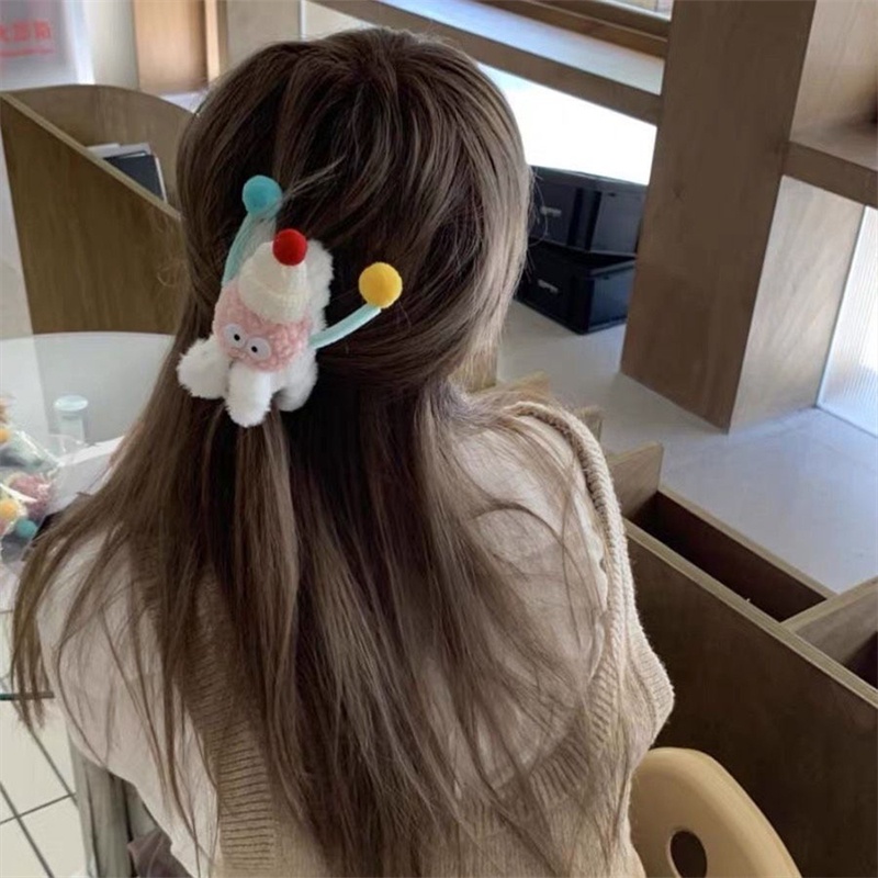 Kẹp Tóc Hình Cá Mập Nhồi Bông Dễ Thương