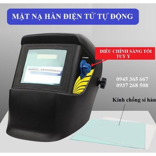 Mặt nạ hàn điện tử wh4000/4001 mũ hàn tự động al4518 kw200 gs4501 kính hàn điện tử