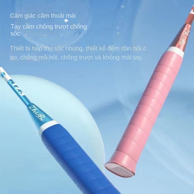 Vợt Cầu Lông 10GK Căng Sẵn Vợt Đơn Và Đôi Bộ Vợt Cầu Lông Nam Và Nữ Sinh Viên Trưởng Thành Siêu Nhẹ Và Bền