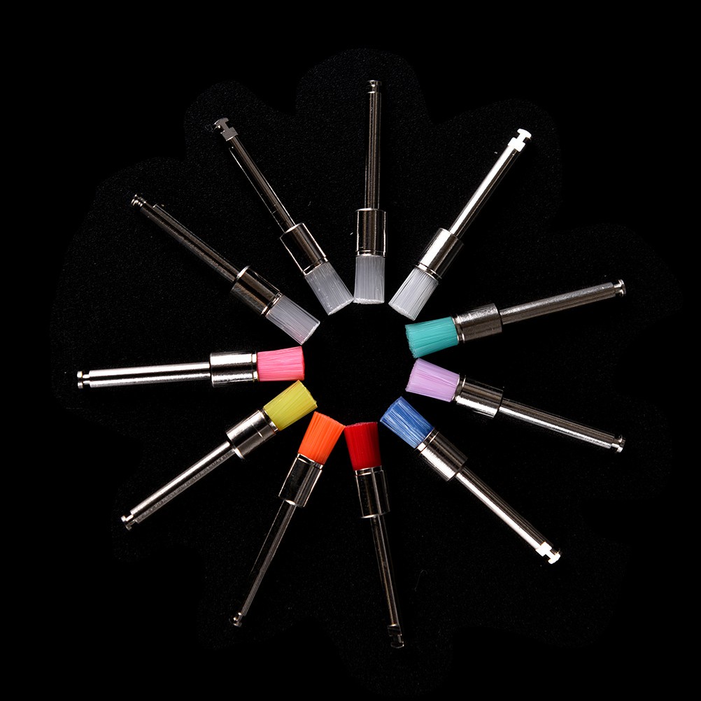 Hộp 100 Cọ Đánh Bóng Răng Nha Khoa 0.4cm