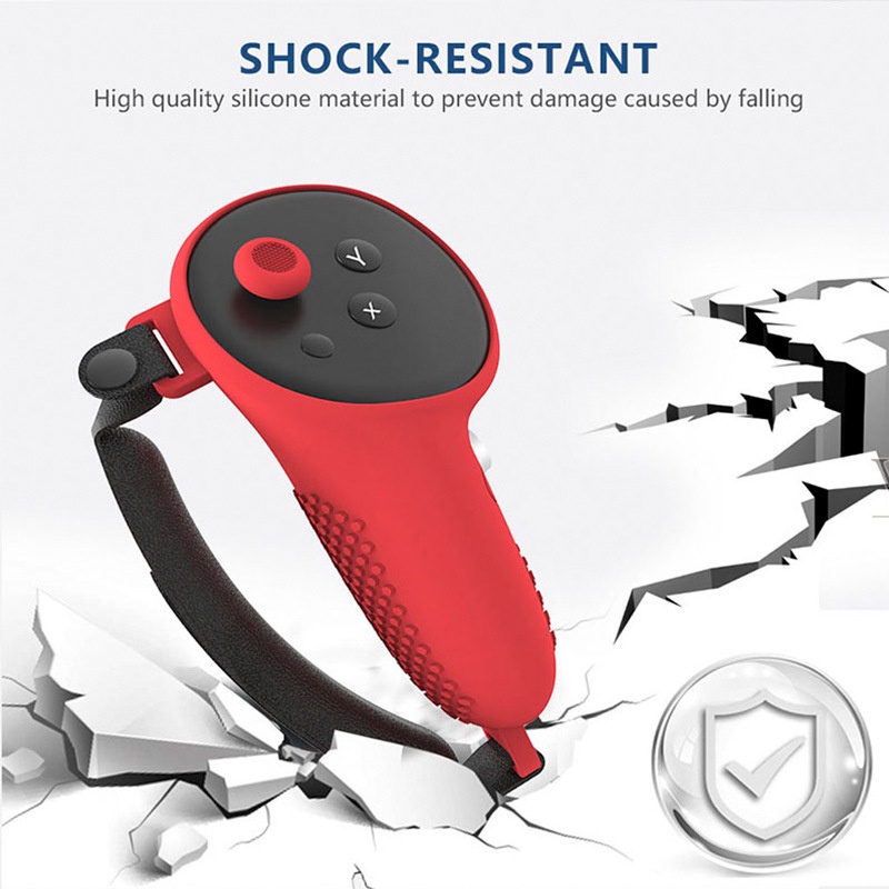 Tay Cầm Bằng silicone Thay Thế Cho Mặt Nạ Tên Lửa meta Quest 3