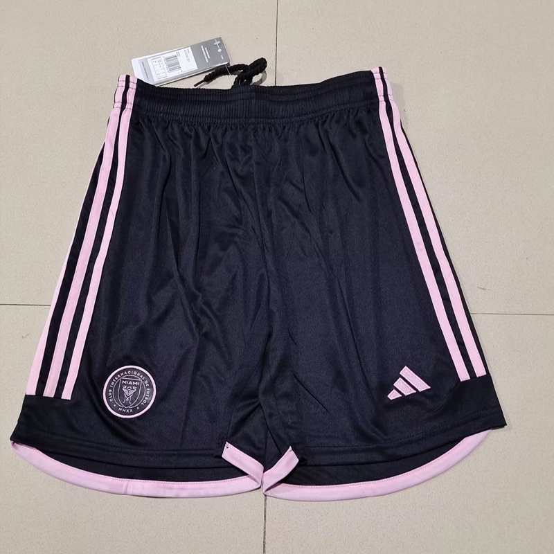 Quần short jersey Màu Hồng / Đen Dành Cho Nam Nữ Đội Tuyển Đá Banh inter miami home / away 2324
