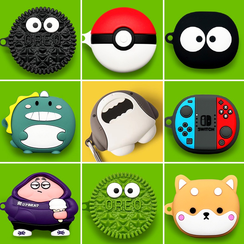 Vỏ Bảo Vệ Hộp Sạc Tai Nghe xiaomi redmi buds 4 lite Bằng Silicon Họa Tiết Hoạt Hình 3d Dễ Thương