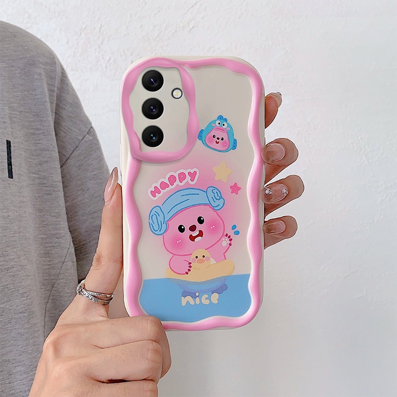 Ốp lưng samsung a24 4g Dễ Thương Ốp Điện Thoại Chống Sốc Hình Búp Bê Hoạt Hình 3d Thời Trang Cho samsung a24 4g