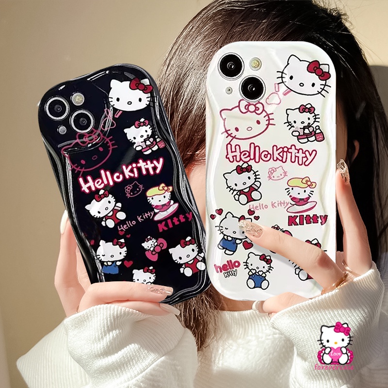 Hoạt Hình Ốp Điện Thoại hello kitty Cho vivo y20s y22s y12s y27 y95 y11 v27 y21 y02 y36 y15 y33 y51 y91 y12i y35 y15s y30 y16 v25 y12 y17 y20 v25e S1