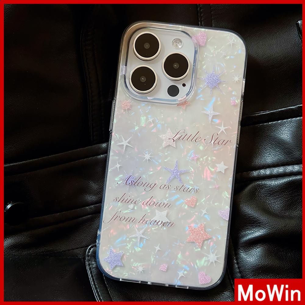 Ốp lưng iPhone 15 Pro Max Ốp Lưng Trong Suốt Họa Tiết Vỏ Bìa Cứng TPU Mềm Đơn Giản Sao Biển Đẹp Tương Thích Với iPhone 14 Pro Max 13 Pro Max 12 Pro Max 11 XR XS 7Plus 8Plus