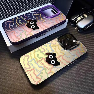 Ốp Điện Thoại Chống Sốc In Hình Mèo Đen Đáng Yêu Cho Iphone 14Pro 13 12 Xr 15promax