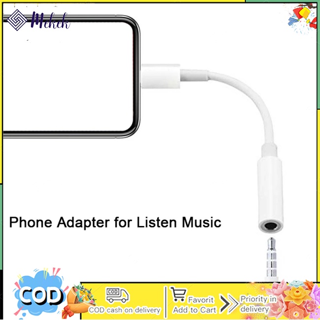 Đầu Cắm Chuyển Đổi Tai Nghe 3.5mm Cho iphone 7 8 11 x xr aux